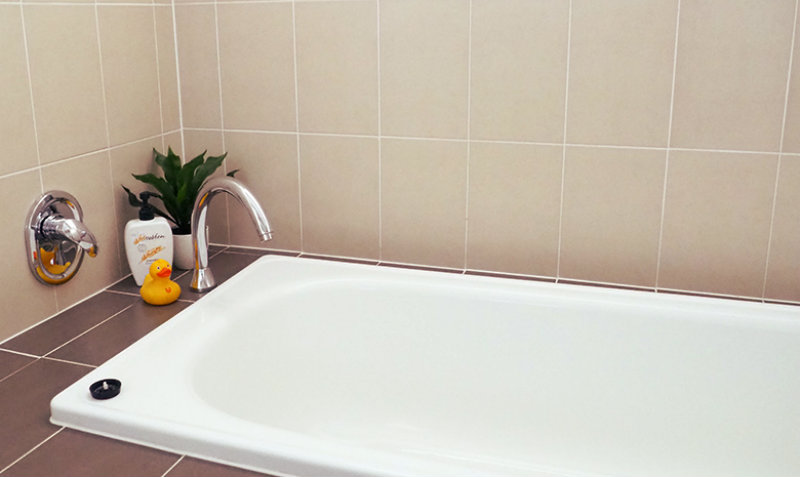 elegant and modern bathtub