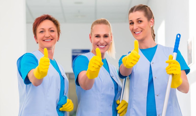 group of professionals are ready for the job