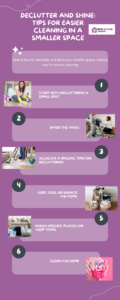 Tips For Easier Cleaning In A Smaller Space