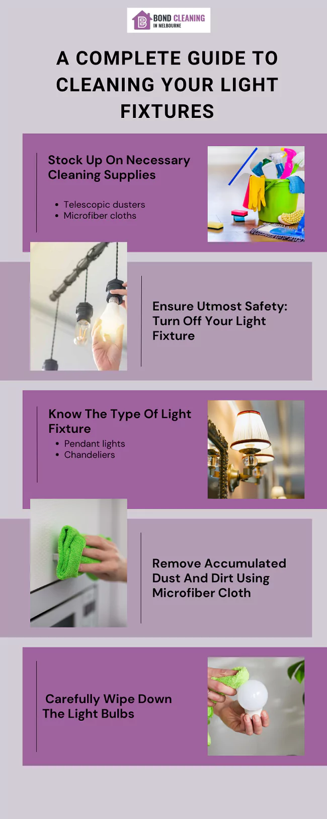 best tips on how to clean light fixures