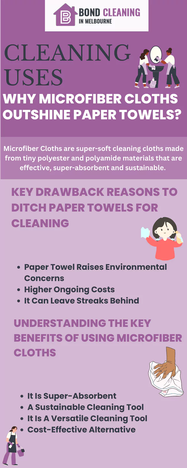 tips why cleaning with microfiber cloth is better