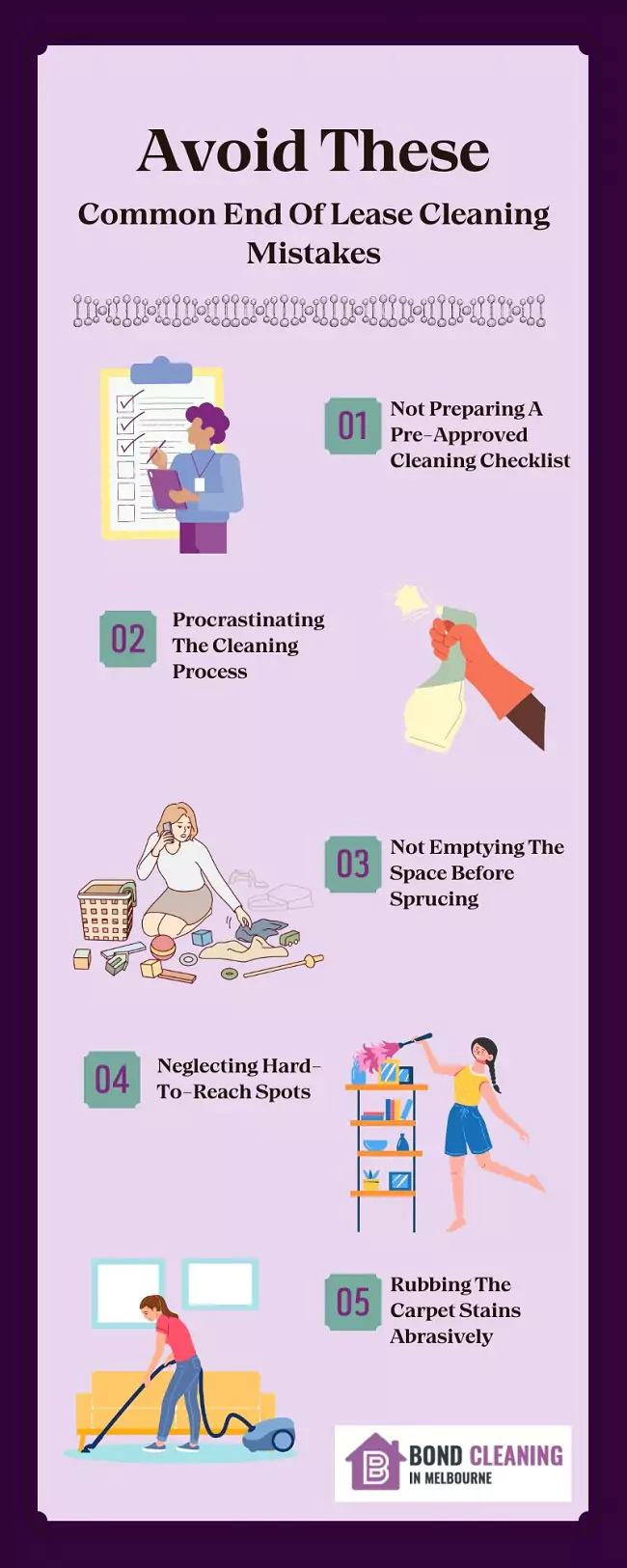 common cleaning mistakes to avoid