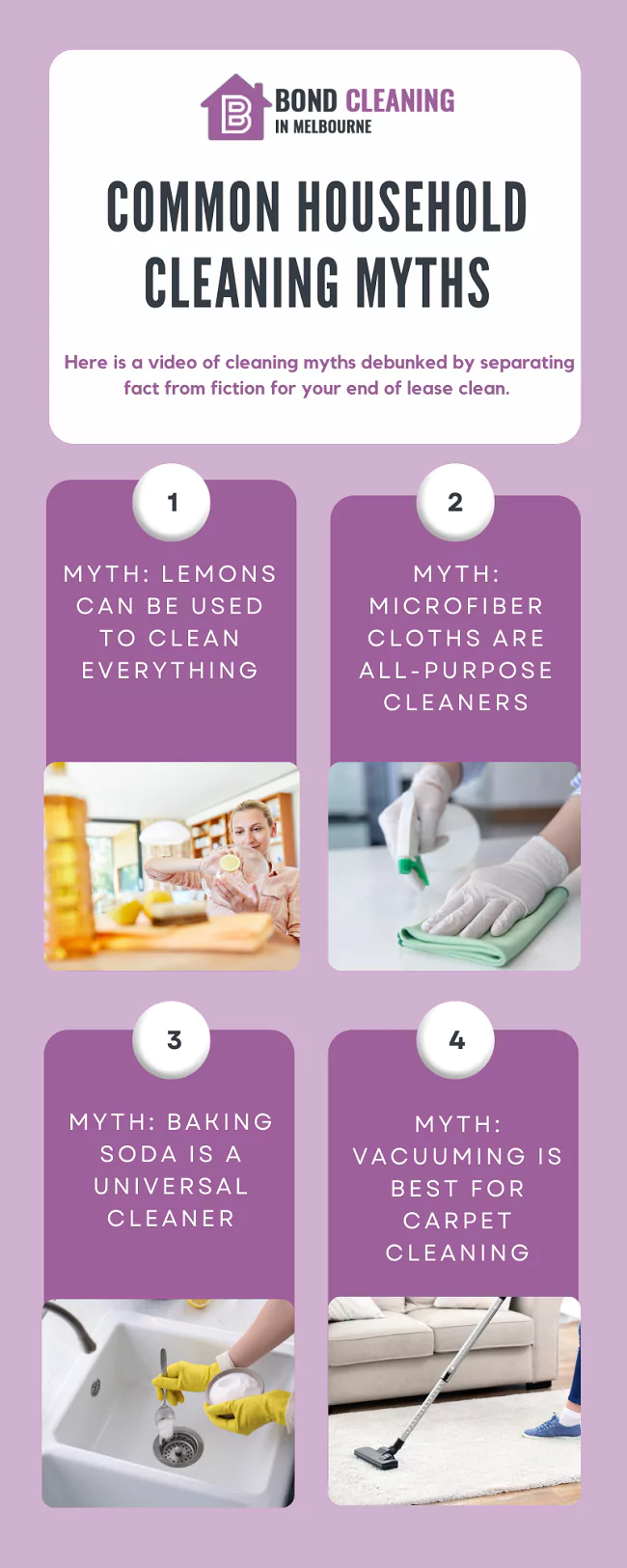 household cleaning myths