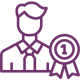 icon for No.1 position in Bond Cleaning Services