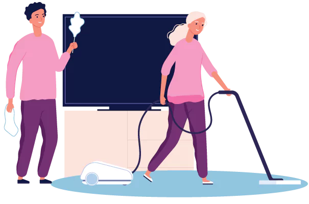 spotless cleaning done by professionals in Abbotsford