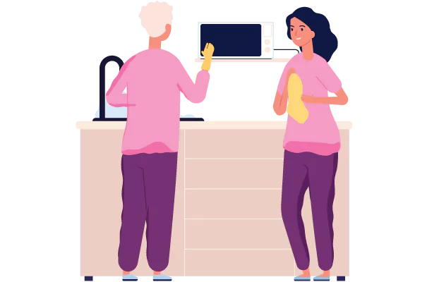house cleaning done with environment friendly solutions