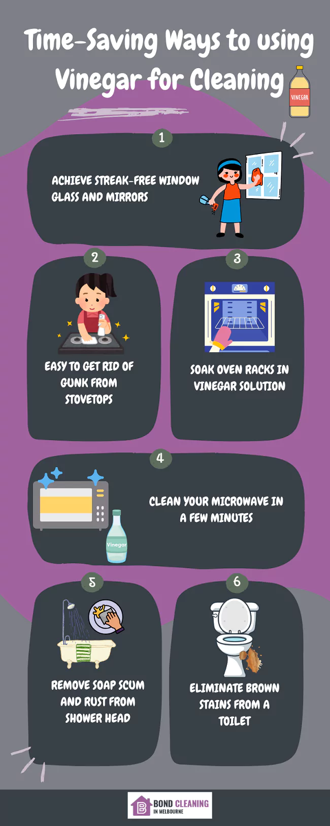 tips to clean a house with vinegar